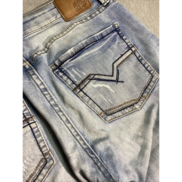 Moon Shine Spirit By Brad Paisley 120 Proof Slim Straight Jeans Mens 34x34 - Picture 9 of 12